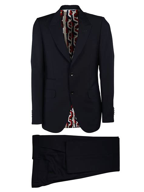 gucci mens formal suits|Gucci warm up suits men.